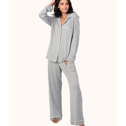 Lively NWT Heather Grey All-Day Lounge Wide Leg Pant Small
