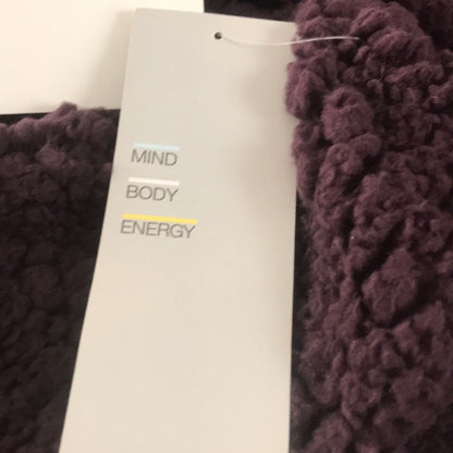 Z by Zella Sheila Fleece Hooded Purple Plum Size Medium winter