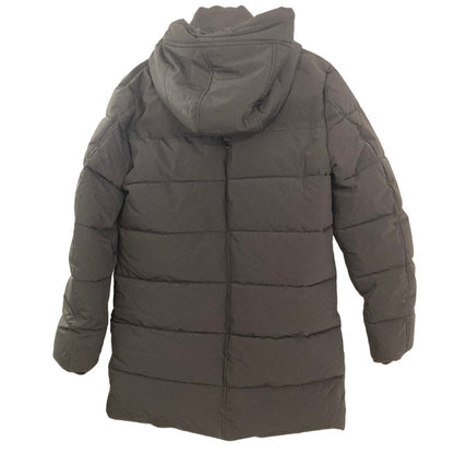 Vince Camuto Hooded Lined Puffer Zip Front Coat Size Small in Black NWT