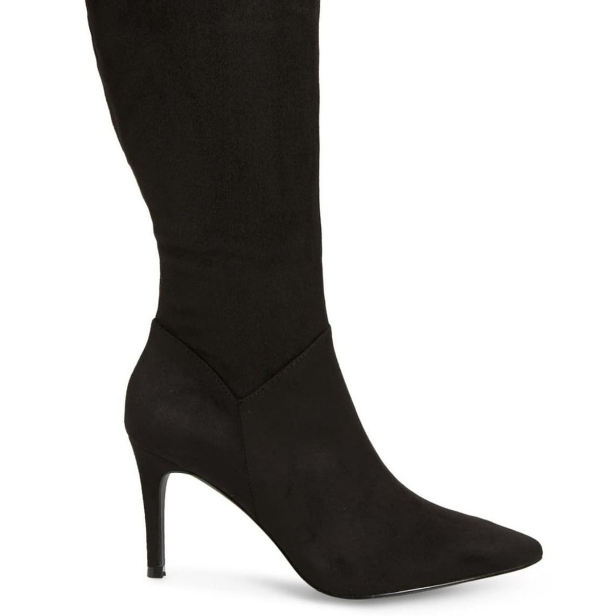 Steve Madden Kinga Embossed Knee High Boot Stiletto heel Point Toe Size 11 Med