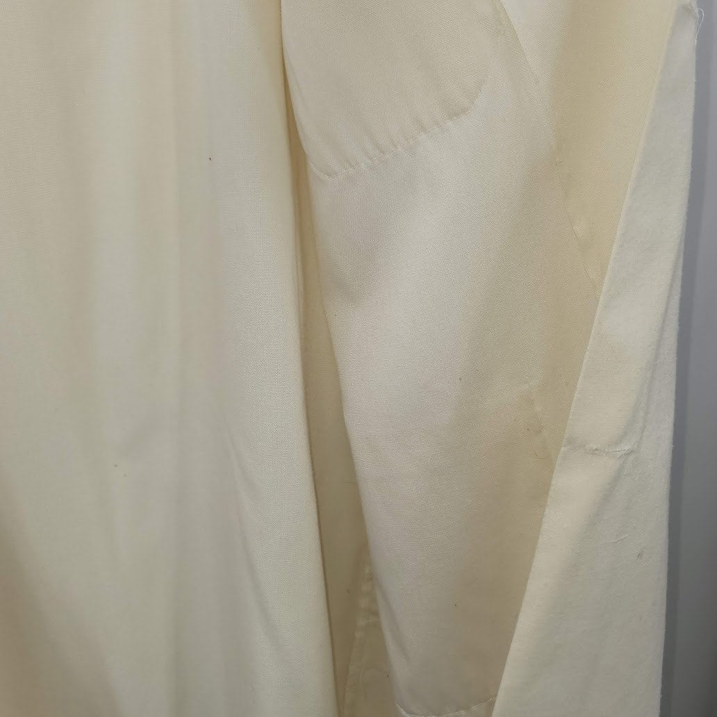 Empire Vintage White-ish Lab Doctor Police Coat Uniform Large single Pocket