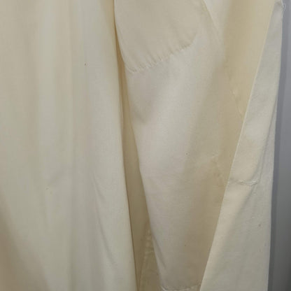 Empire Vintage White-ish Lab Doctor Police Coat Uniform Large single Pocket