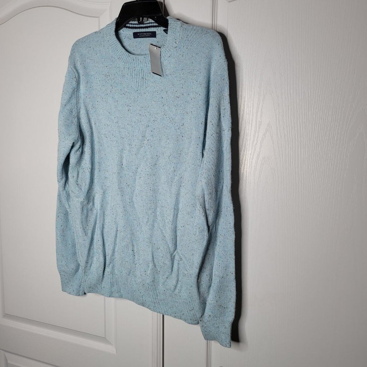 Scotch & Soda Starwatcher Sweater Sz Small Sparkly Orange/Black/Teal Stripe NWT