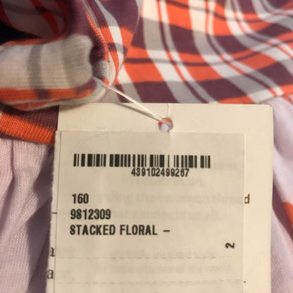 Tea NWT Children’s Floral Plaid Stacked Dress Size 2