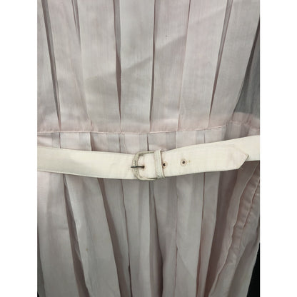 Palm Fashions Vintage 1960's Pleated Sun Dress Pink Small Lightweight