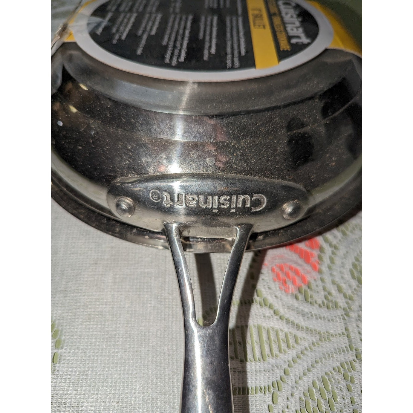 Cuisinart open skillet pan Chefs Classic Stainless steel 8" cookware