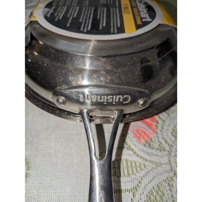 Cuisinart open skillet pan Chefs Classic Stainless steel 8" cookware