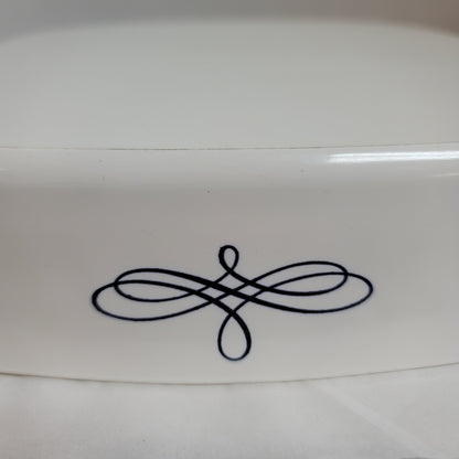 Black Trefoil P-22-ES Electromatic Skillet Dish by Corning Ware Baking Handle