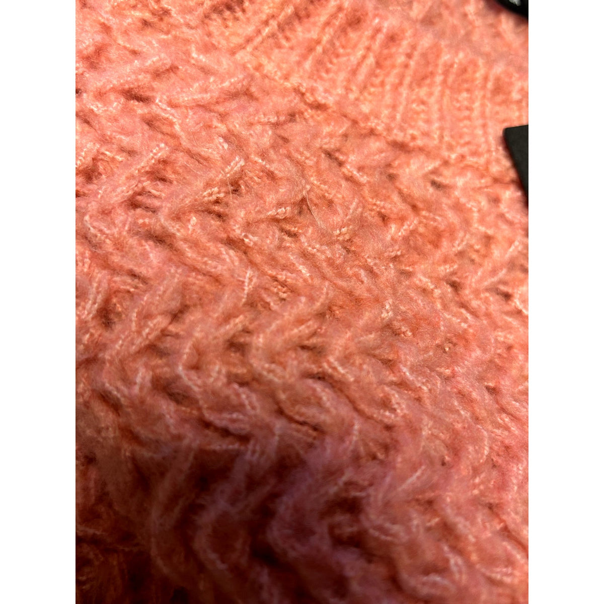 Vero Moda NWT Freja Long Sleeve O-Neck Sweater in Geranium Pink Size Small