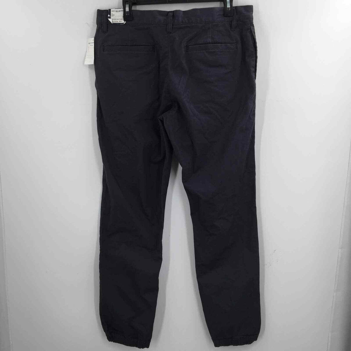 Wallin Brothers Stretch Chino Pants High Rise Flat Front Blue Size W34