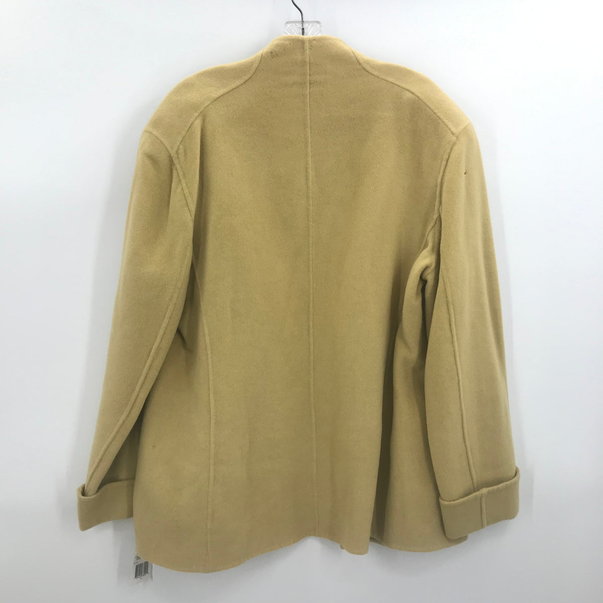 Jones New York 2 Pc Set Long Sleeve Shirt Open Jacket  Wool Large Green NEW