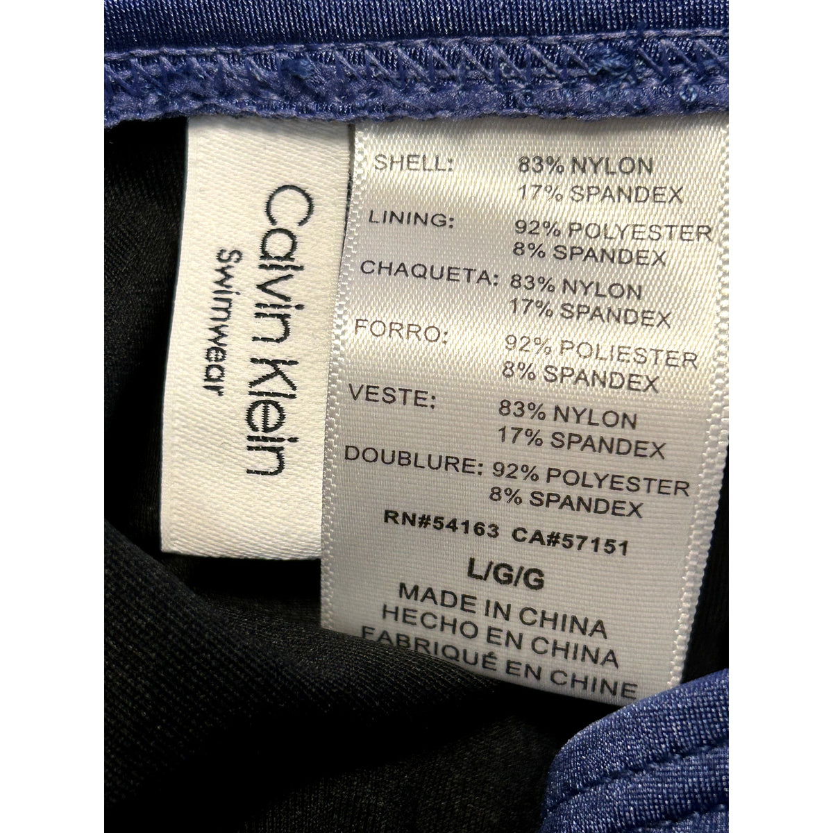 Calvin Klein NWT Hipster Bikini Bottoms Violet Shimmer Swimwear Size Large