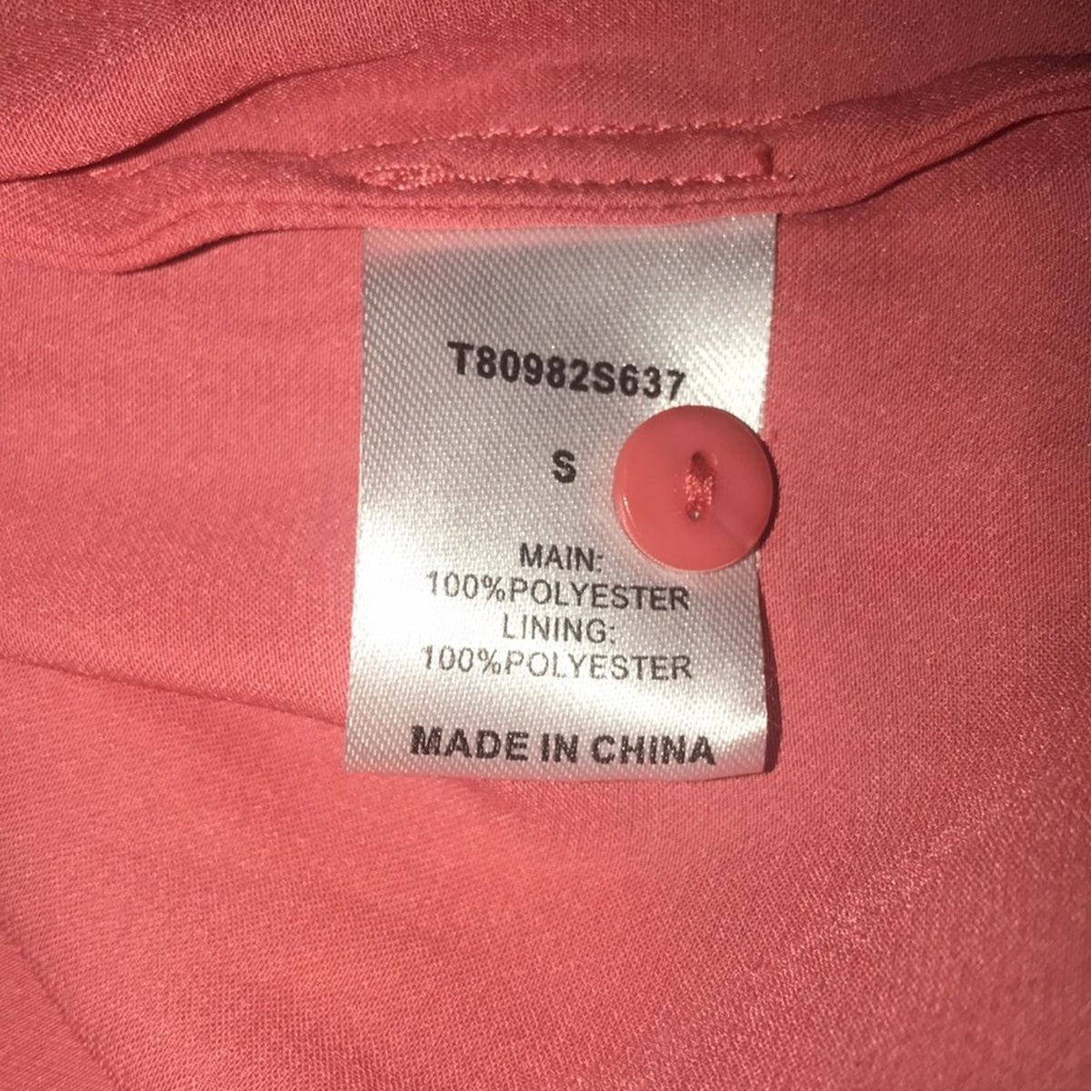 Tart NEW Coral Hudson Long Sleeve Cuff Top casual church career Size Small