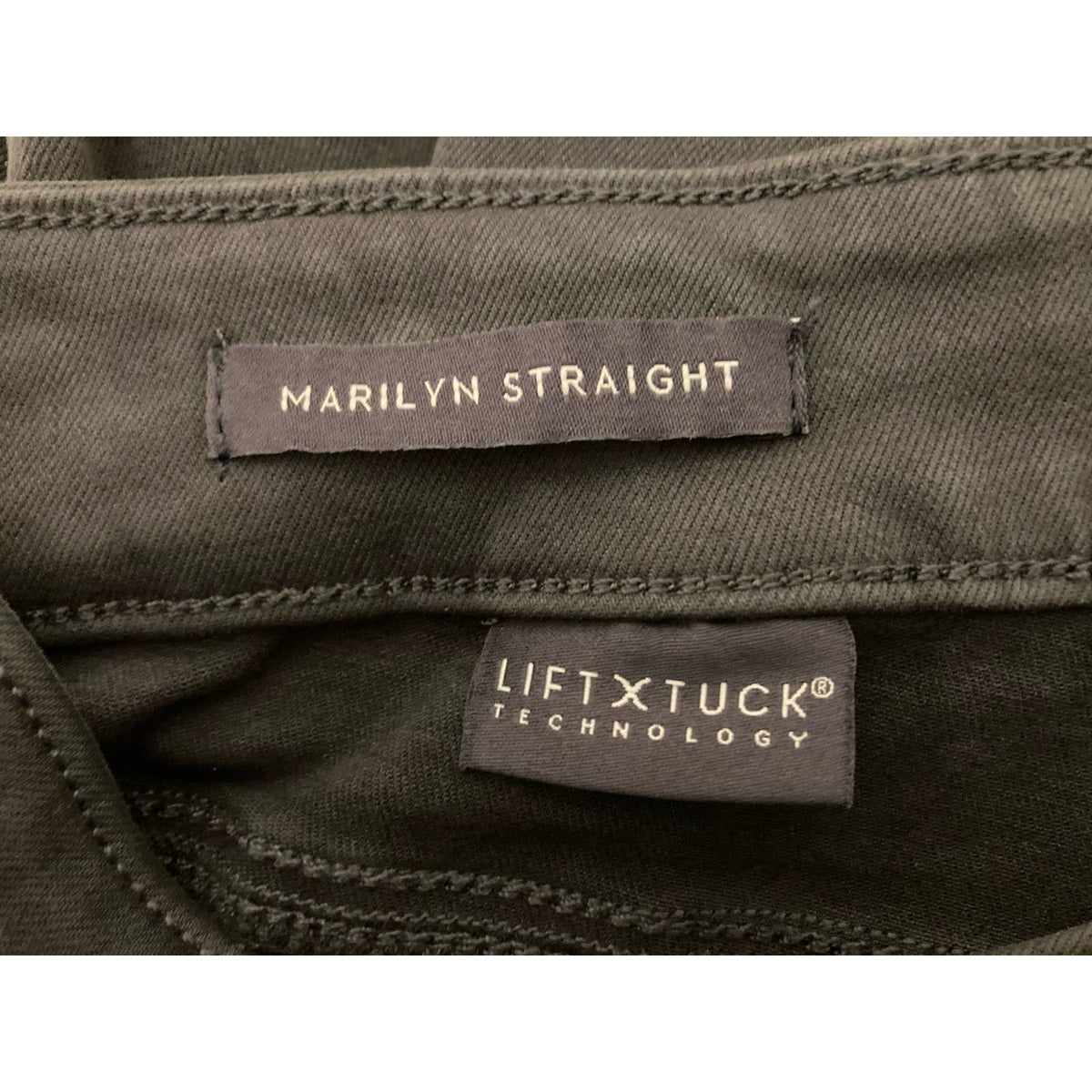 NYDJ Women's Jeans Marilyn Straight Size 4 Vintage Pewter Gray NWT Pants