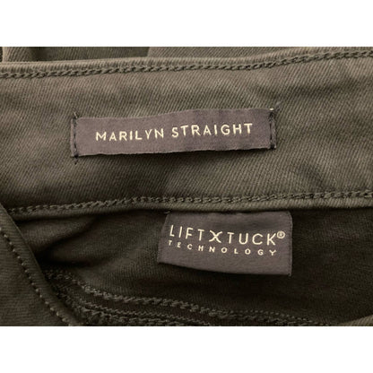 NYDJ Women's Jeans Marilyn Straight Size 4 Vintage Pewter Gray NWT Pants