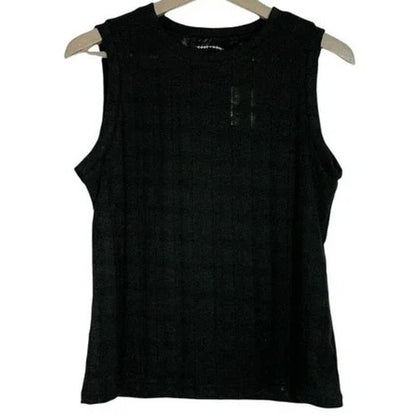 Code x Mode Sleeveless Pullover Top Size XL/Extra Large in Black NWT