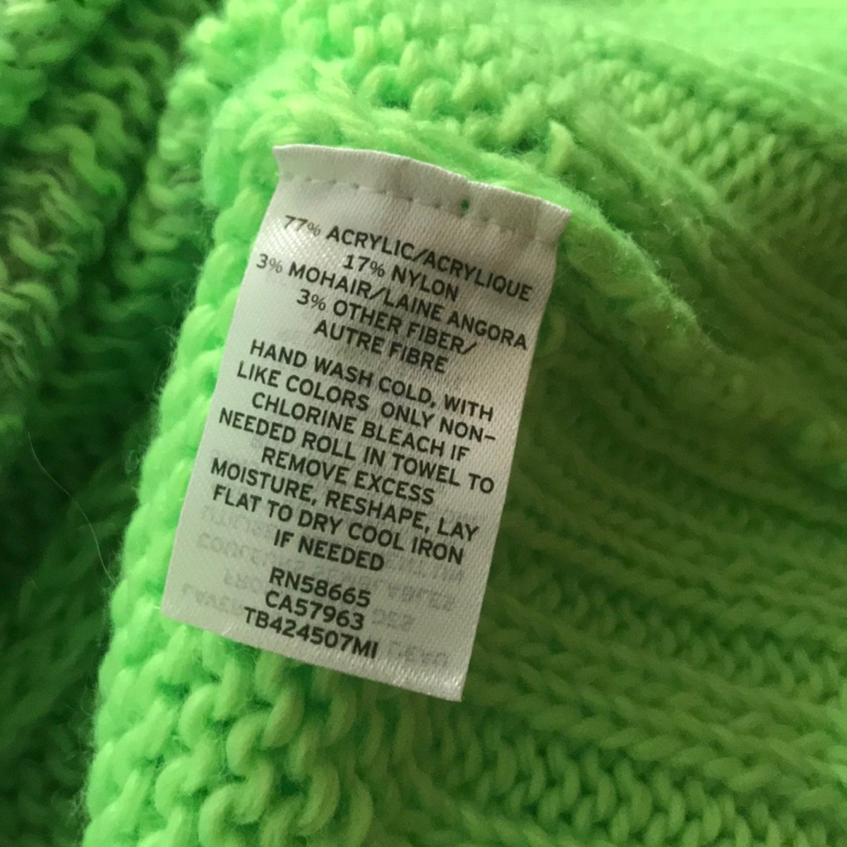 Treasure & Bond NEW Green Space Dye Pullover Size SMALL oversized Ombre cozy