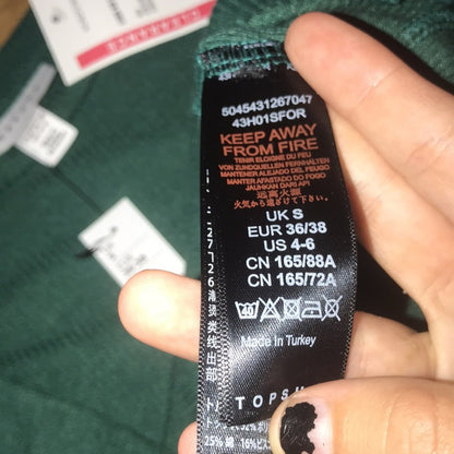 Topshop Panda Ribbed Two Piece Piece Pajama Set