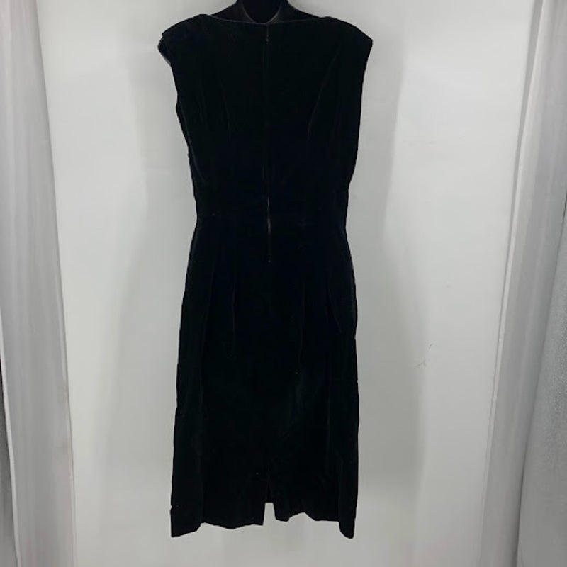 50s 2 pc set bolero jacket sleeveless dress Handmade VINTAGE small/medium velvet