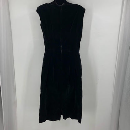 50s 2 pc set bolero jacket sleeveless dress Handmade VINTAGE small/medium velvet