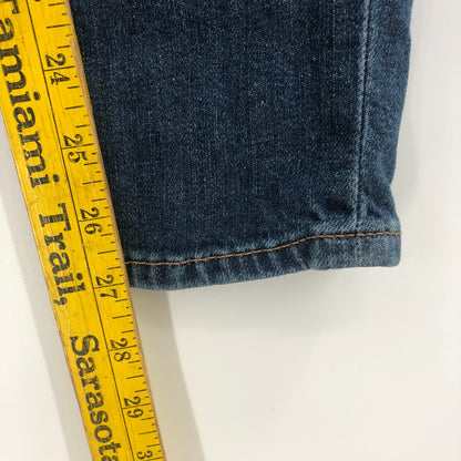 Joe's Women's Distressed TRSAVN5968 Denim Skinny Ankle Jeans Aveline Blue SZ 26
