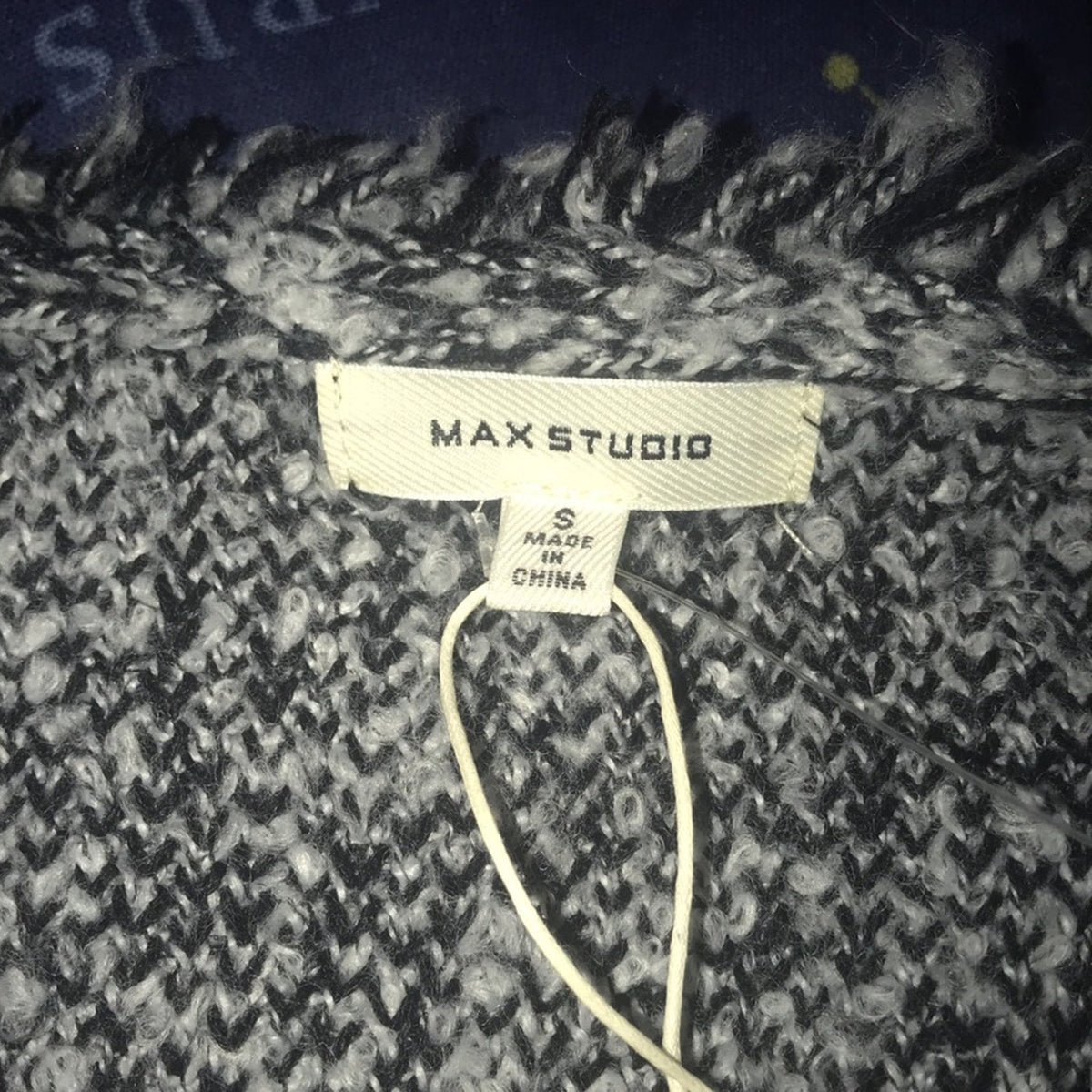 Max Studio NEW Marled Knit Sweater Jacket Size Small