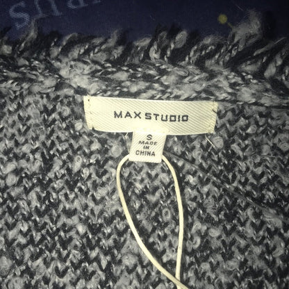 Max Studio NEW Marled Knit Sweater Jacket Size Small