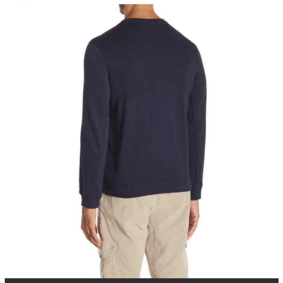 NWT Michael Bastian French Terry Pullover Sweater Navy Size XXL