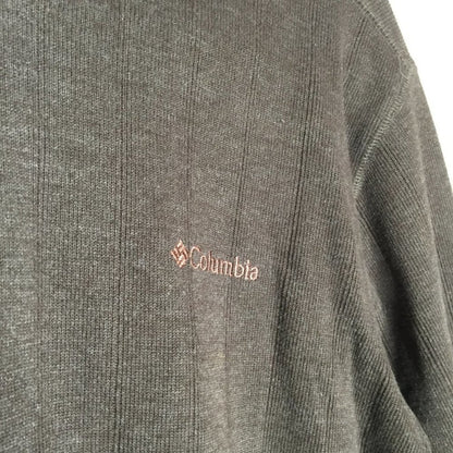Columbia Sportswear Company Men's Pullover Long Sleeve sweater Brown Large