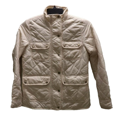 Thread & Supply Fleece Lined Quilted Utility Jacket Sz Extra Small Bone NWT