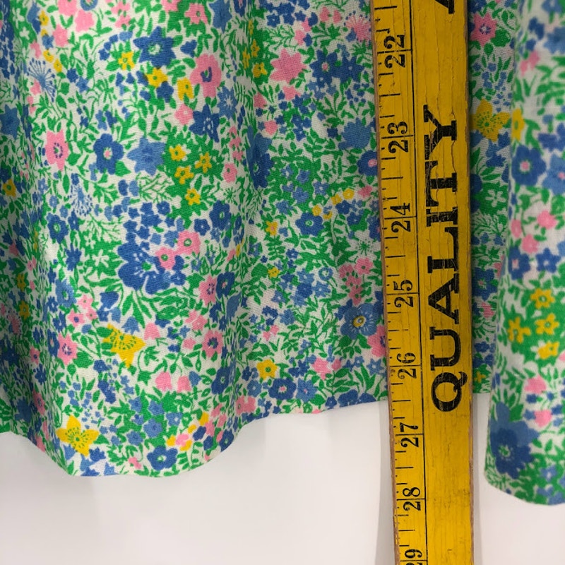 BT vintage skirt floral lightweight summer spring flowers Medium Fit Flare