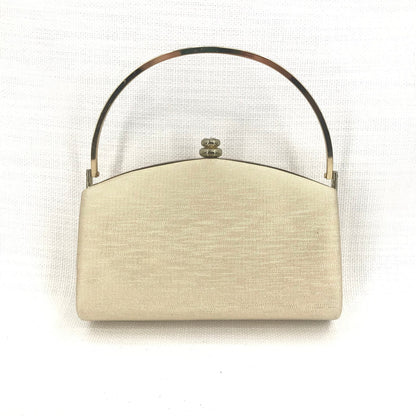 Vintage Women's Party Gold Clutch Hand Purse Bag Gold Chain Hard side