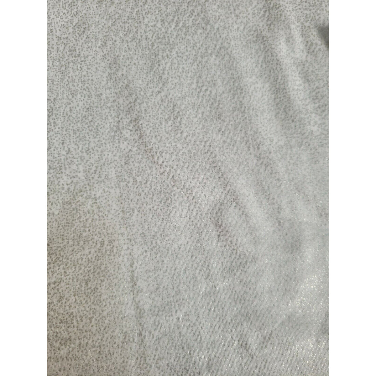 Harper Canyon Short Sleeve Tee White & Silver Hologram Metallic Extra Large NWT