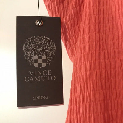 Vince Camuto Smocked Front Tie One Piece Swimsuit Size 4