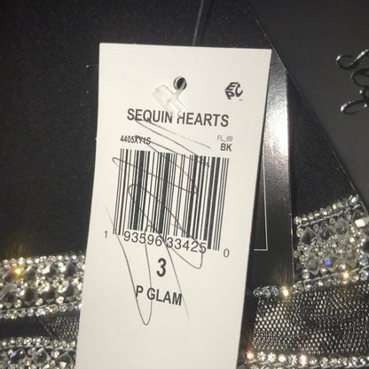 Sequin Hearts Black Sleeveless Formal Gown Juniors size 3 Formal Evening Prom