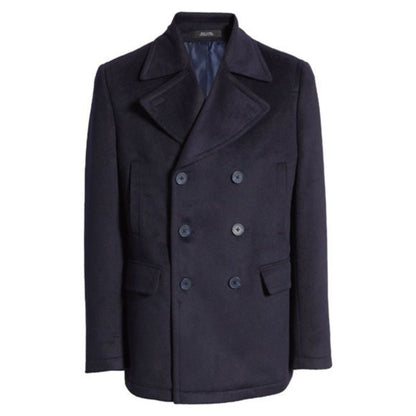 Nordstrom Double Breasted Peacoat Navy Size XL bLAZER jacket coat NEW $199