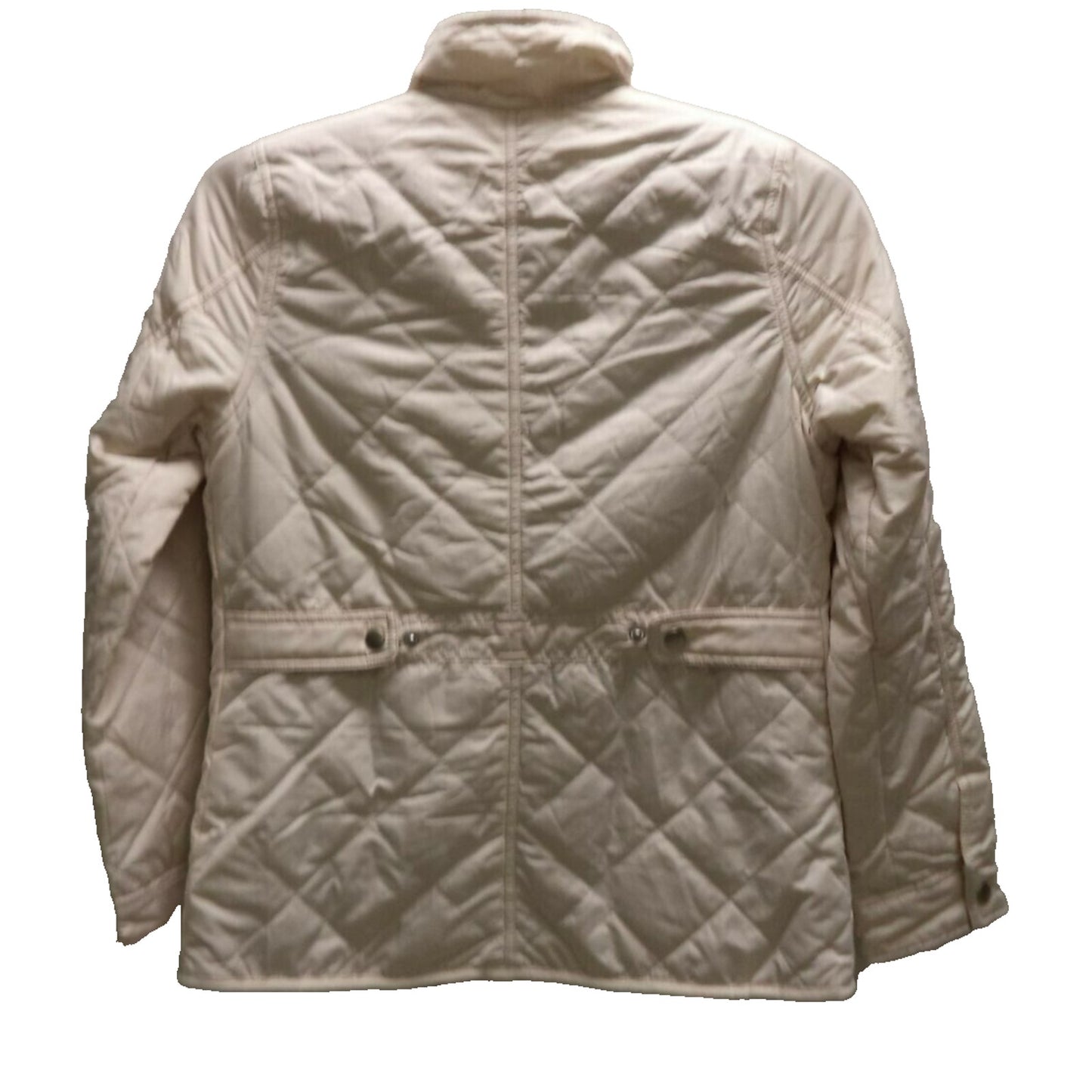 Thread & Supply Fleece Lined Quilted Utility Jacket Sz Extra Small Bone NWT