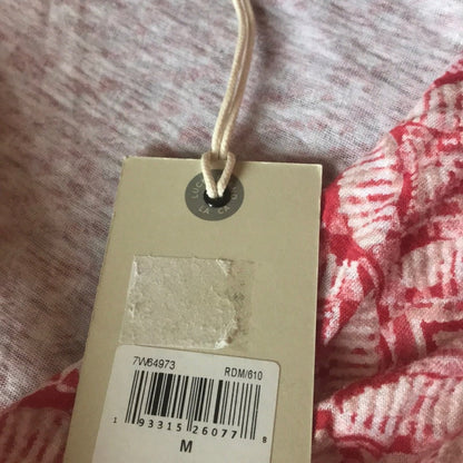 Lucky Brand Deco Geo Surplice Neck Top Size Medium