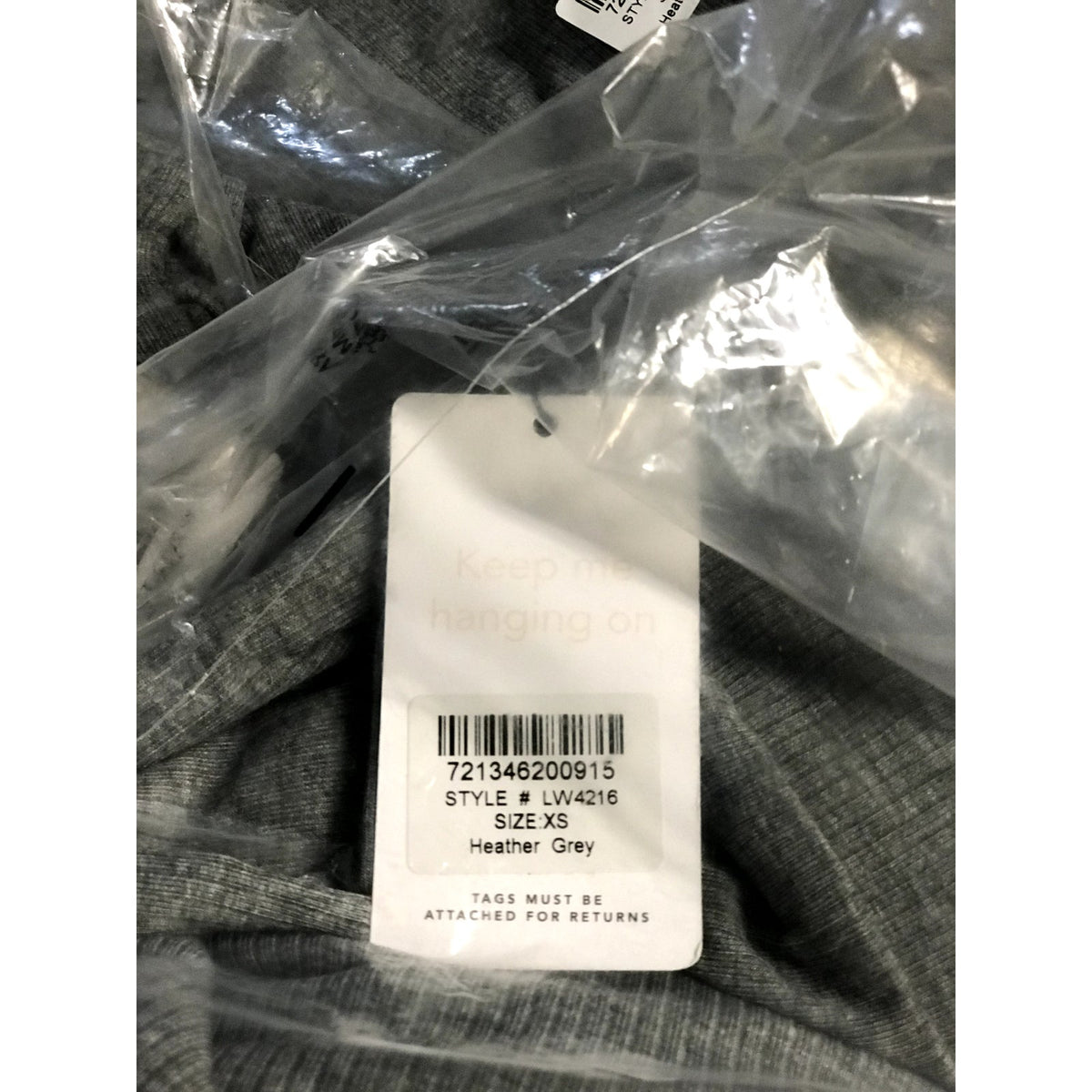 Lively NWT Heather Grey Rib Joggers Pants Size X-Small sweatpants casual lazy xs