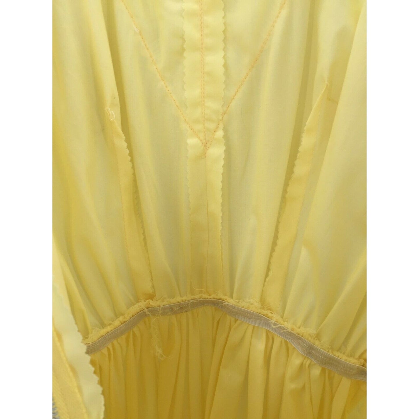 Vintage Bettina of Miami Yellow Dance Full Circle Rockabilly Pin Up Dress SZ 16