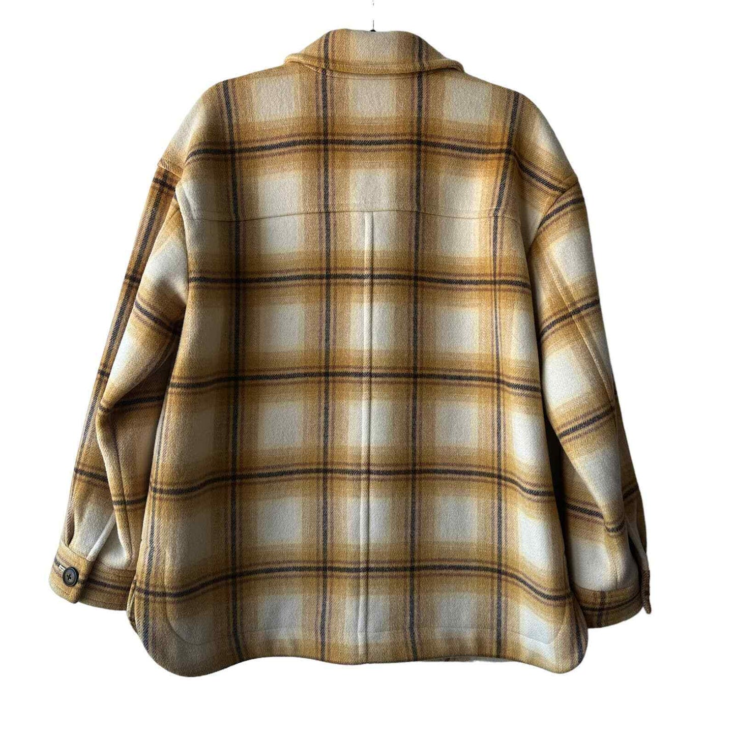Madewell Walton Plaid Flannel Shirt Jacket Sz Medium in Berean Plaid NWT