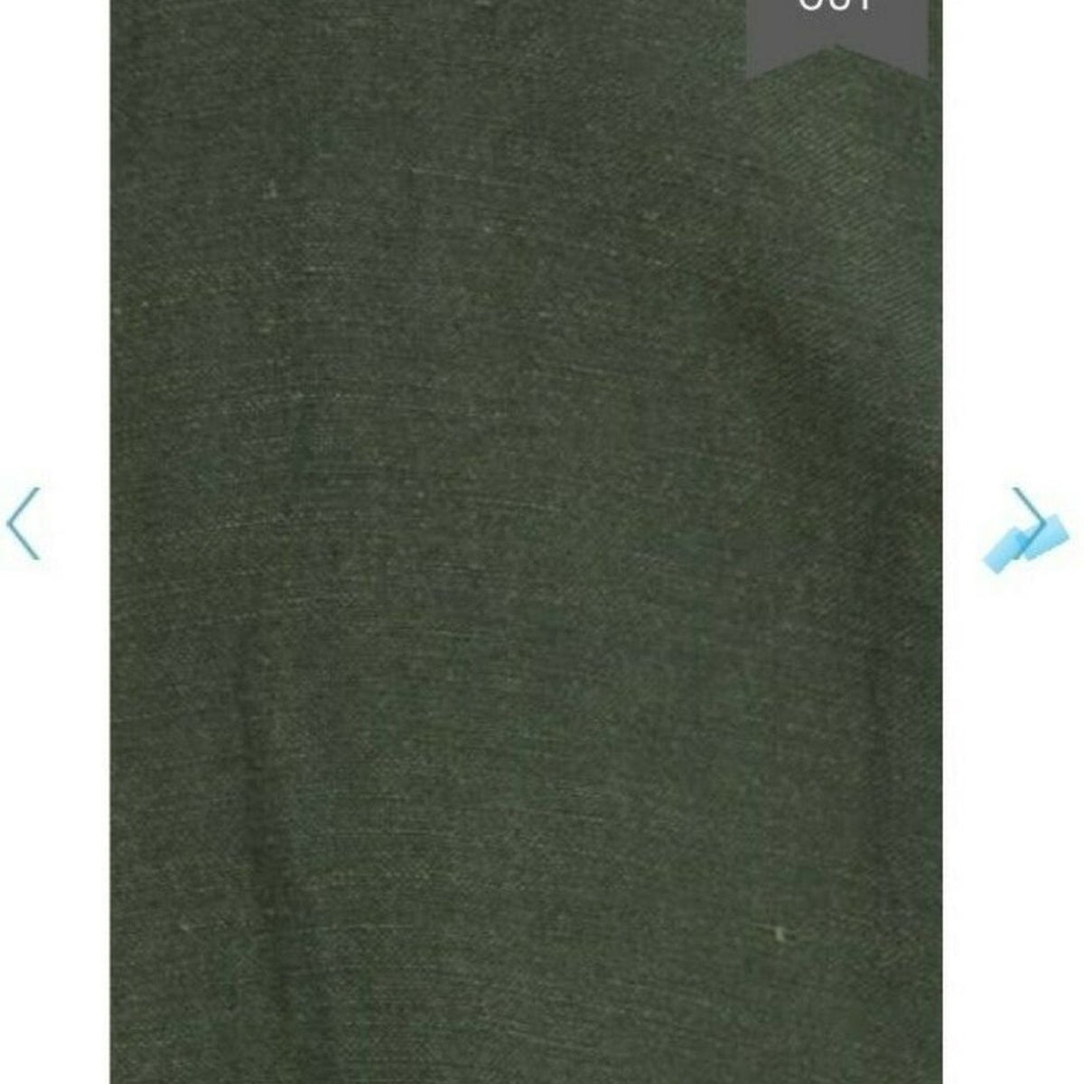 NWT NSF Clothing Isadora Jumpsuit LINEN blend Small Aviator Moss Green Batwings