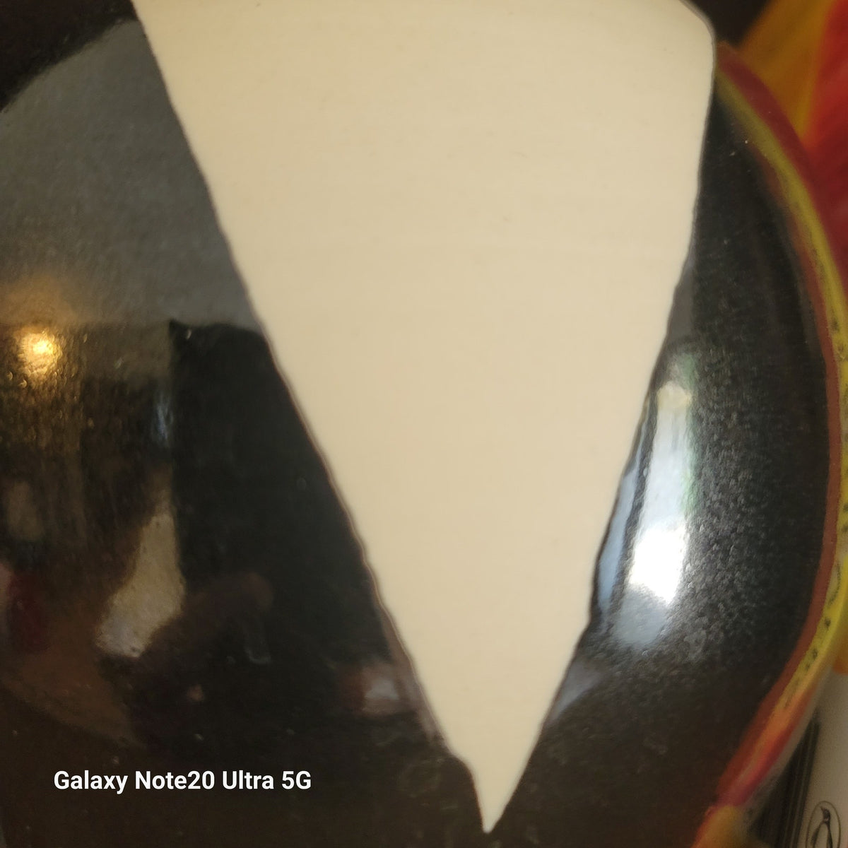 Jan Valerie Art Pottery BlackWhite Vintage Monochromatic Vase round Contemporary