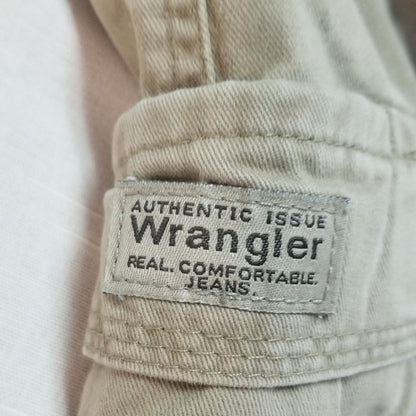 Wrangler Real Comfortable Jeans Cargo Pockets Size 48X32