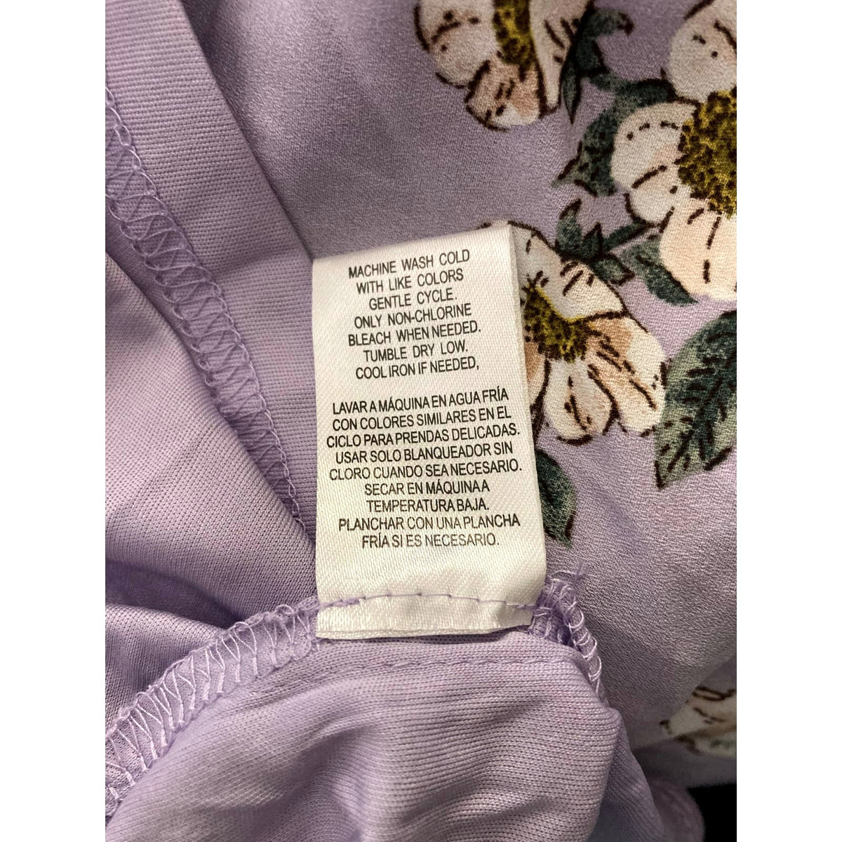 DR2 by Daniel Rainn Smocked 3/4 Sleeve Mini Dress Sz Medium in Lavender NWT