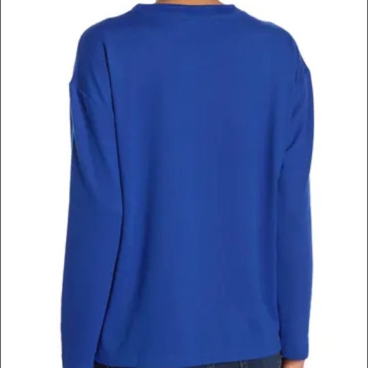 Sanctuary NEW Crew Neck Pocket Pullover Sweatshirt Size Small