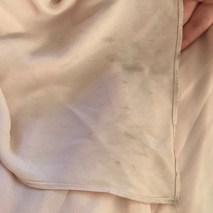 WAYF Penny One Shoulder Gown DAMAGED hem due to rolling rack never worn LARGE