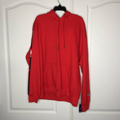 Champion 2XL Red Kangaroo pouch Athletic Wear Pullover Hoodie Sweatshirt NEW