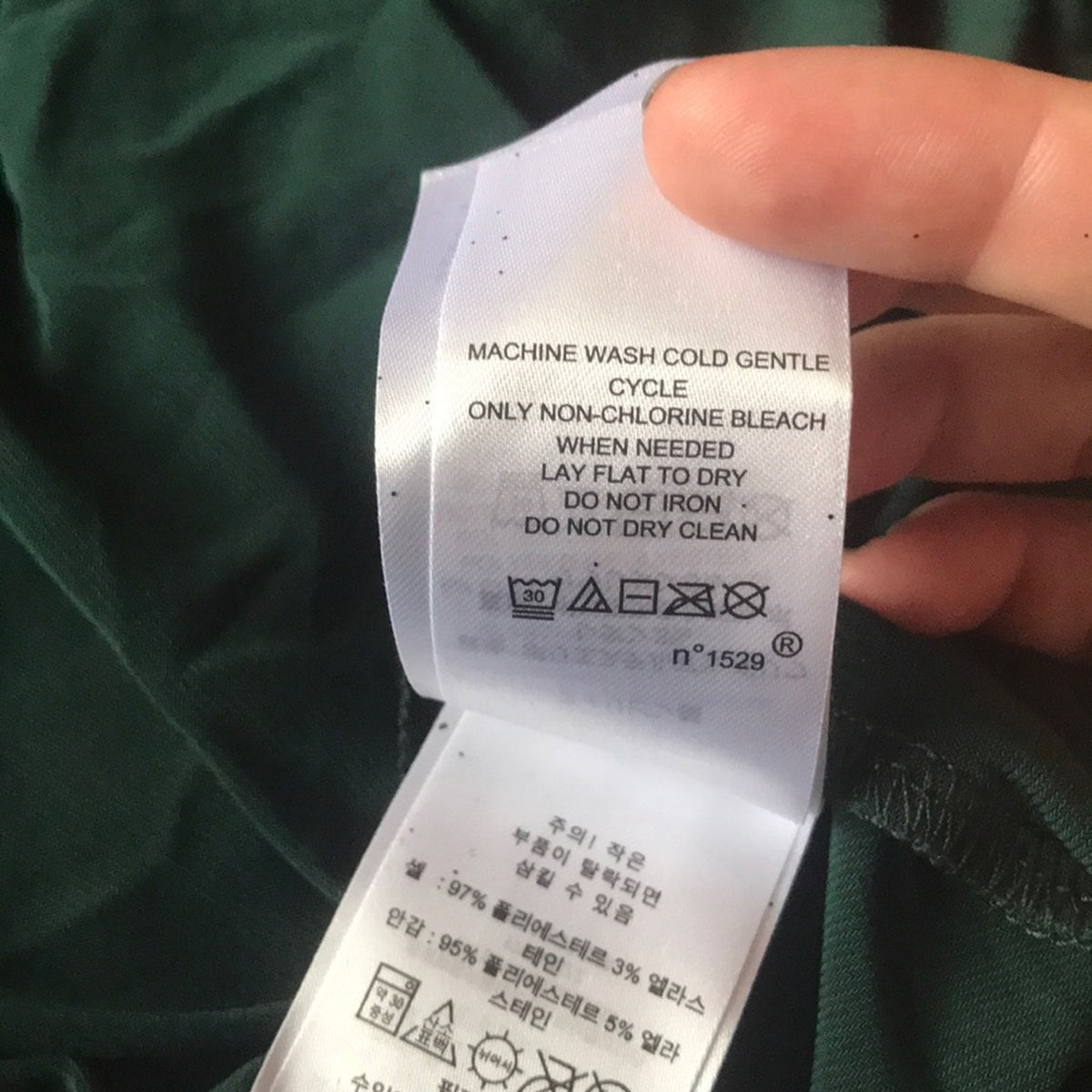 Ralph Lauren Asymmetrical Midi Deep Fern Dress 14 Green NEW