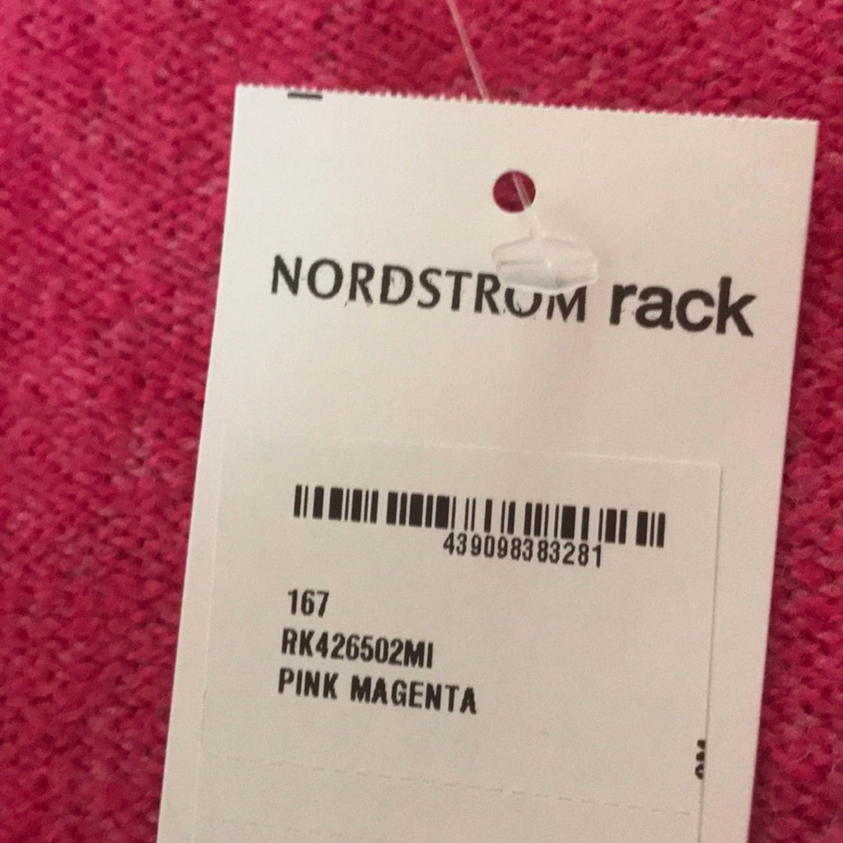 Abound NEW V-neck pink magenta tunic sweater size Extra small XS long sleeve